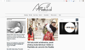 Arteka main page