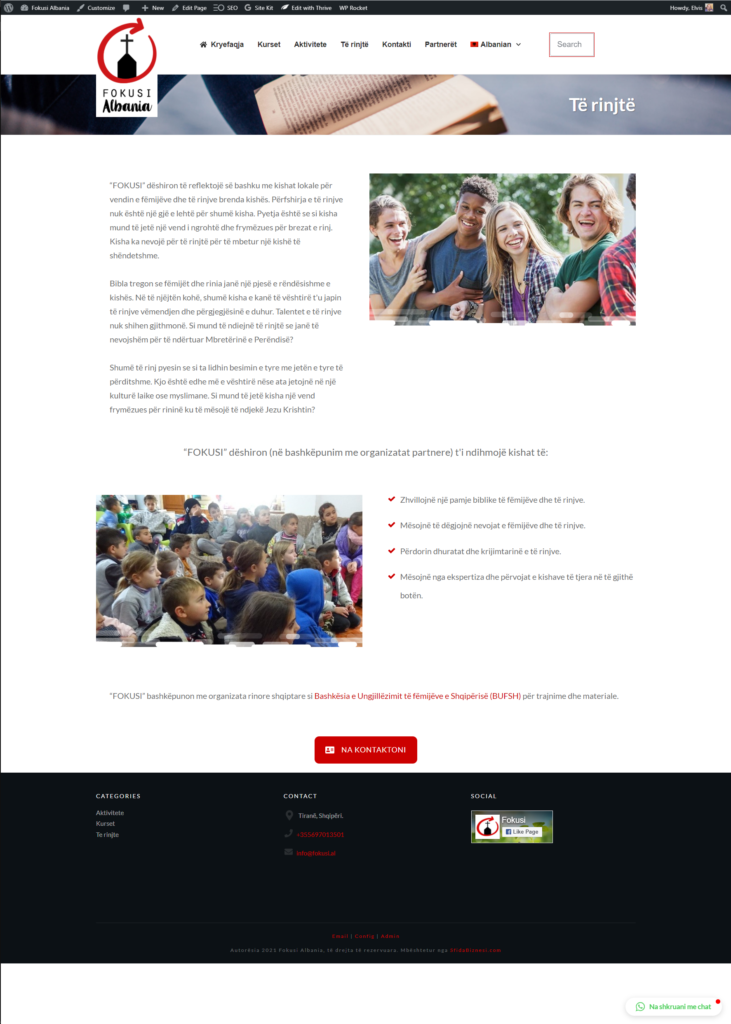 Fokusi Albania Te rinjte Fokusi Albania Te rinjte