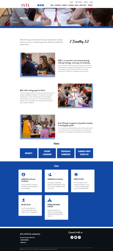 ISTL Albania About Page ISTL Albania About Page