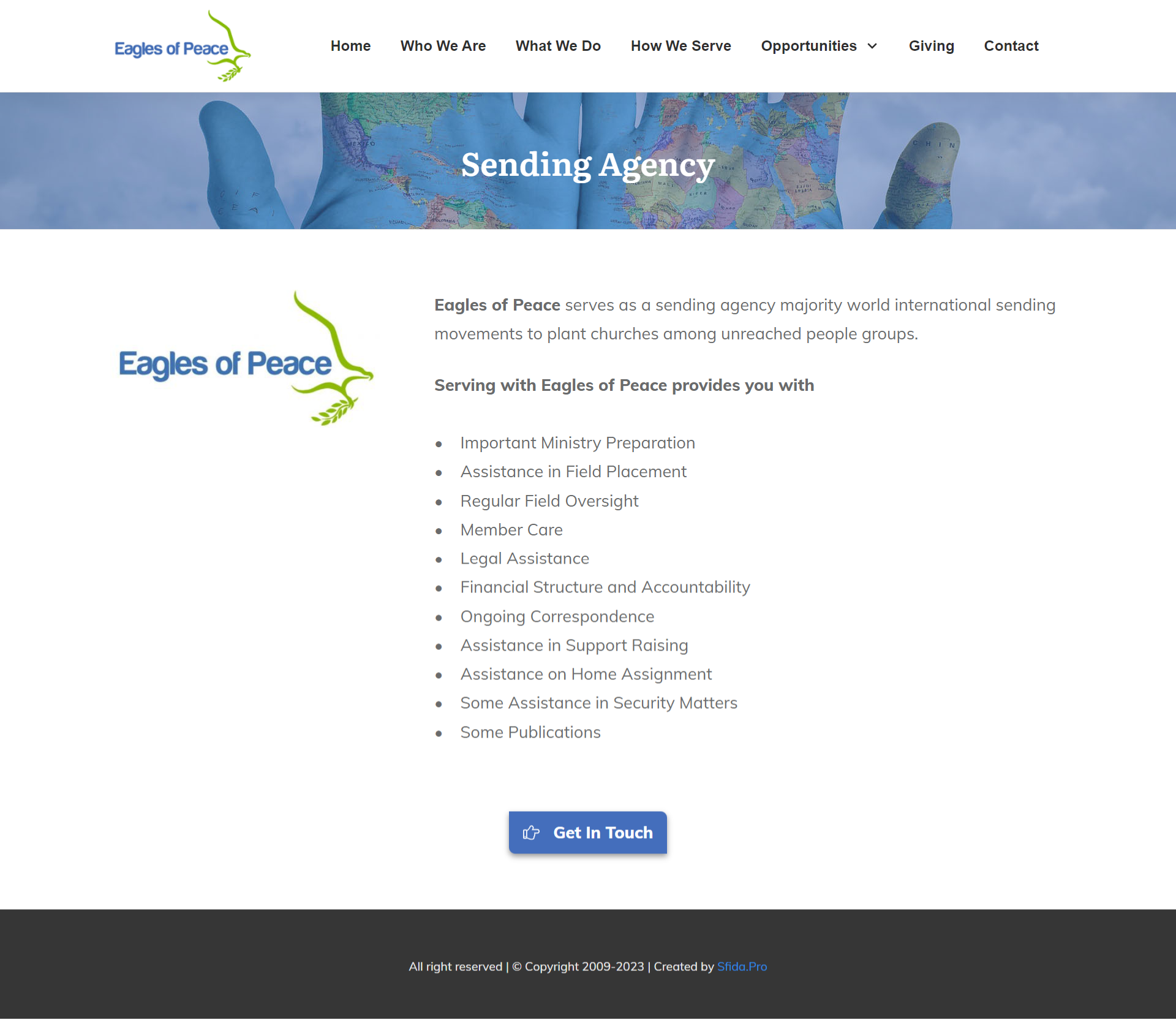 Sending-Agency-Eagles-of-Peace Sending-Agency-Eagles-of-Peace