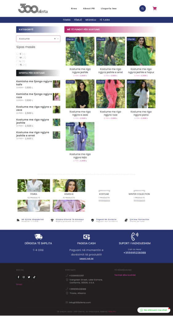 Kostume-300-Oferta Category page for products on 300 Oferta