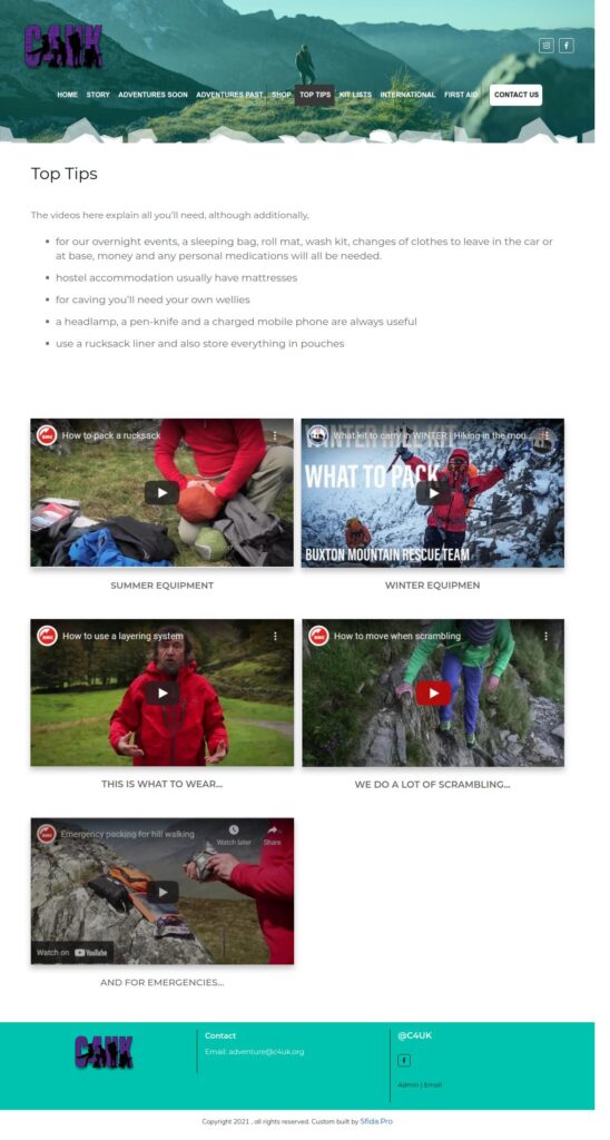 C4UK Top Tips C4UK Top Tips